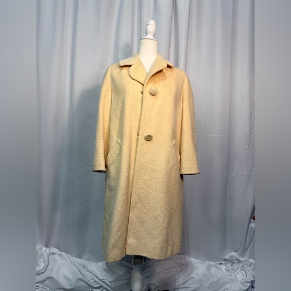 Andover wool mohair vintage, Jackie O, 50’s coat